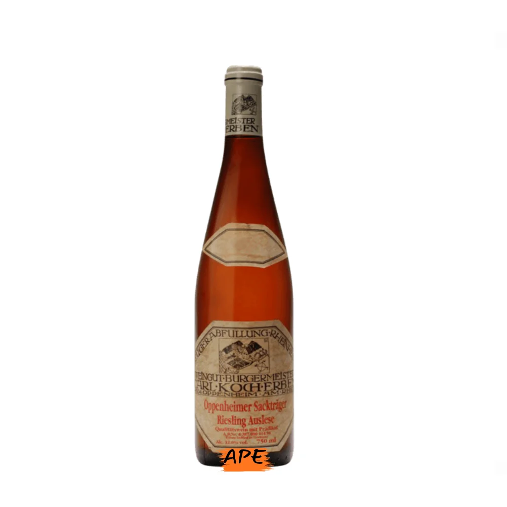 Oppenheimer Sackträger Riesling Trocken Auslese 1997 Carl Koch - Selecciones