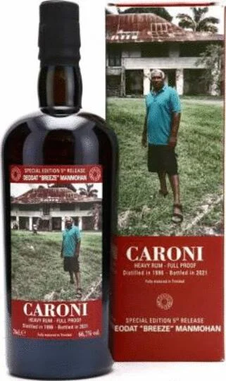 Caroni 1996 Velier Full Proof Heavy Deodat Breeze Manmohan Rum | 700ML