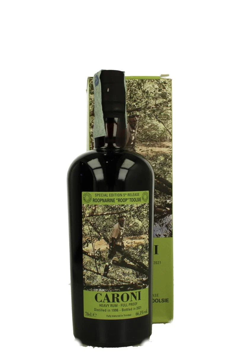 Caroni 1996 Velier Full Proof Heavy Roopnarine Roop Toolsie | 700ML - Rum