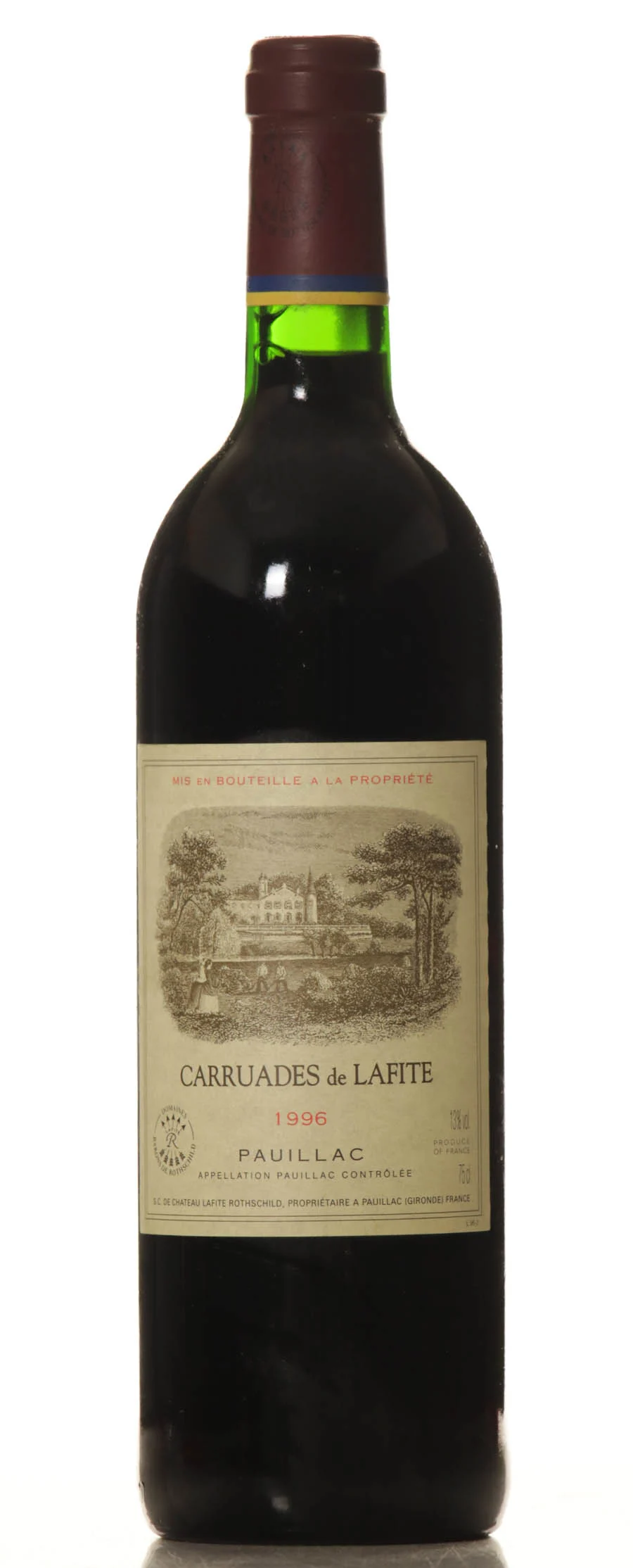 Carruades de Lafite 1996 ‘Château Lafite Rothschild’