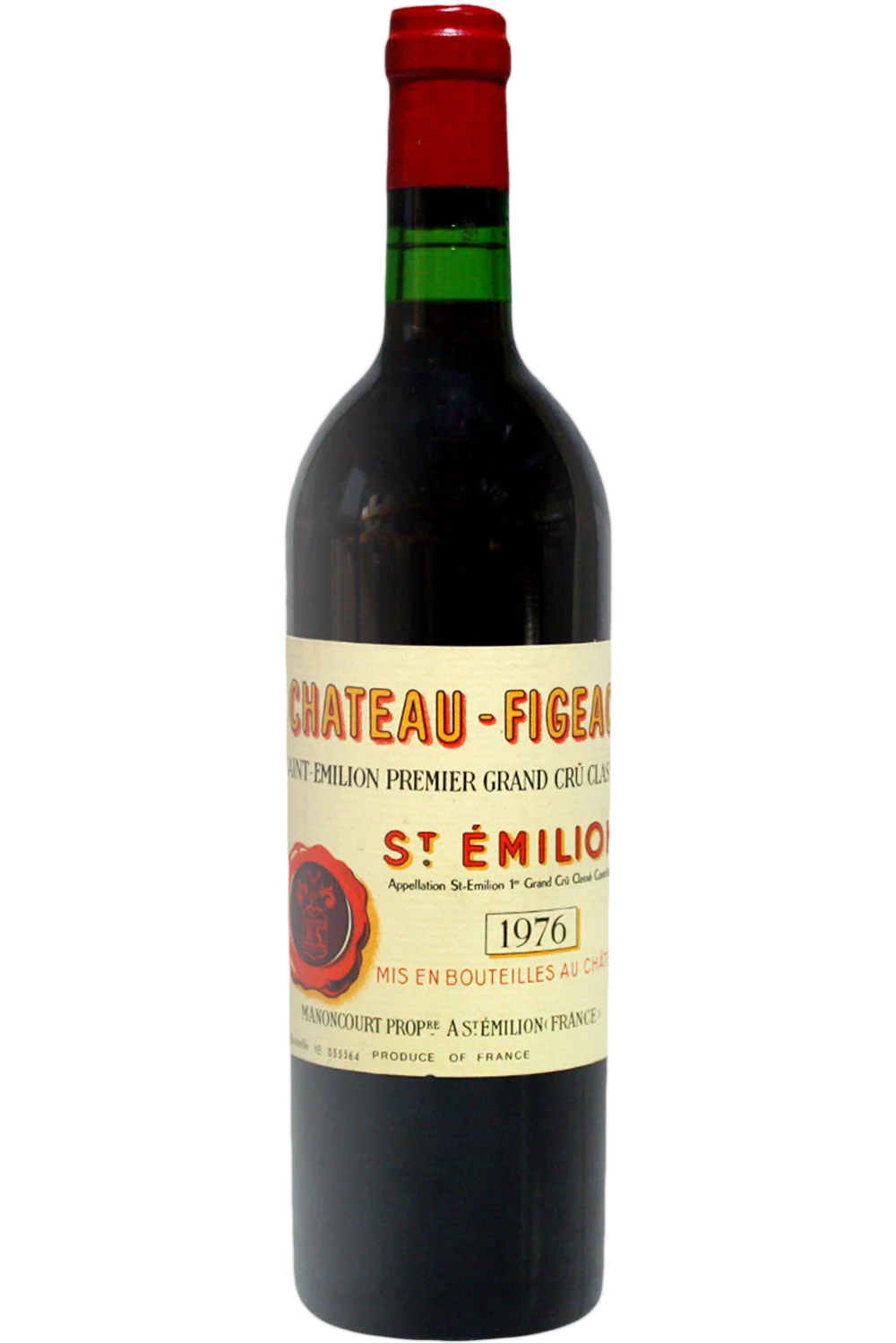 Castillo Figeac Roja 1976 - Chateau Figeac
