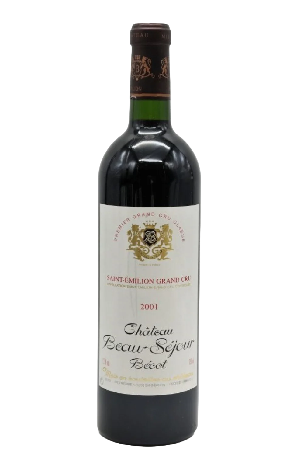 Château Beau-Séjour Bécot Tinto 2001