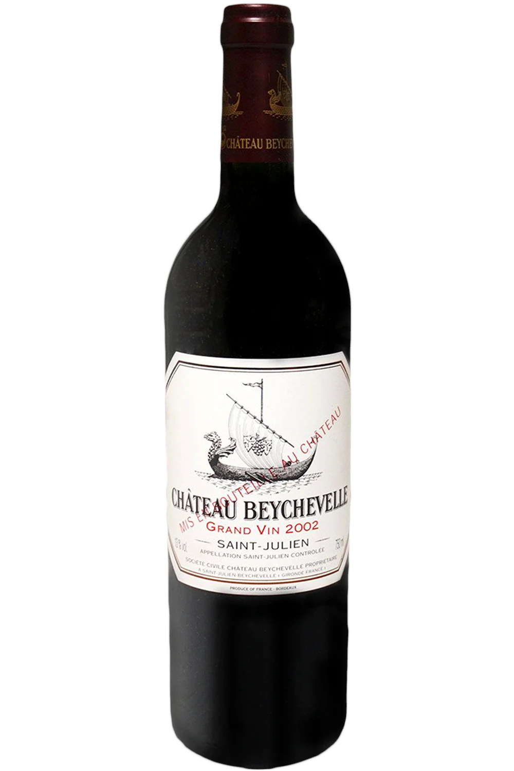 Castillo Beychevelle Roja 2002 - Chateau Beychevelle