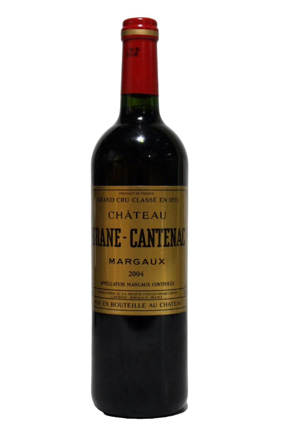 Château Brane Cantenac Roja 2004 - Château Brane-Cantenac