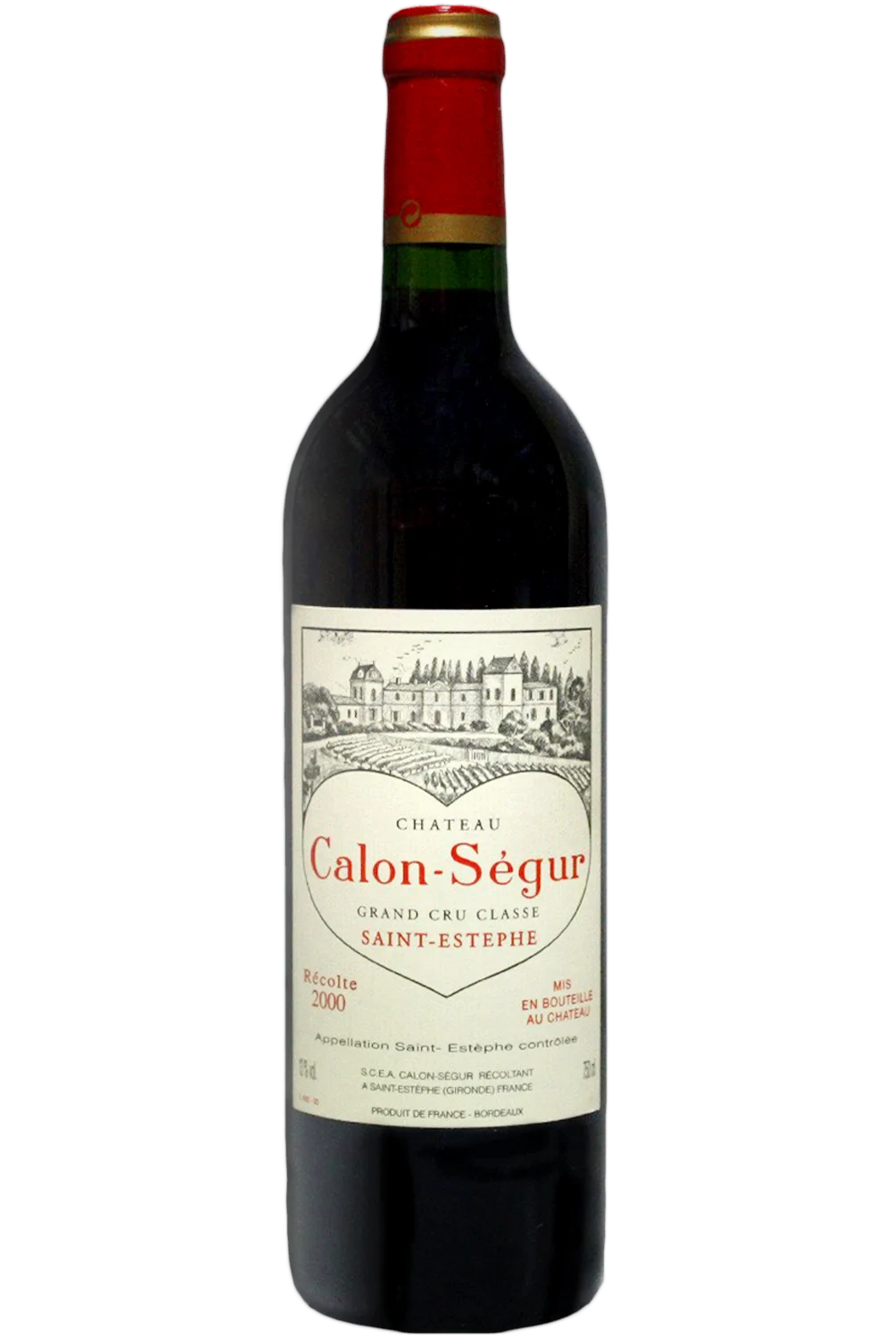 Chateau Calon Segur Roja 2000 - Château Calon Ségur
