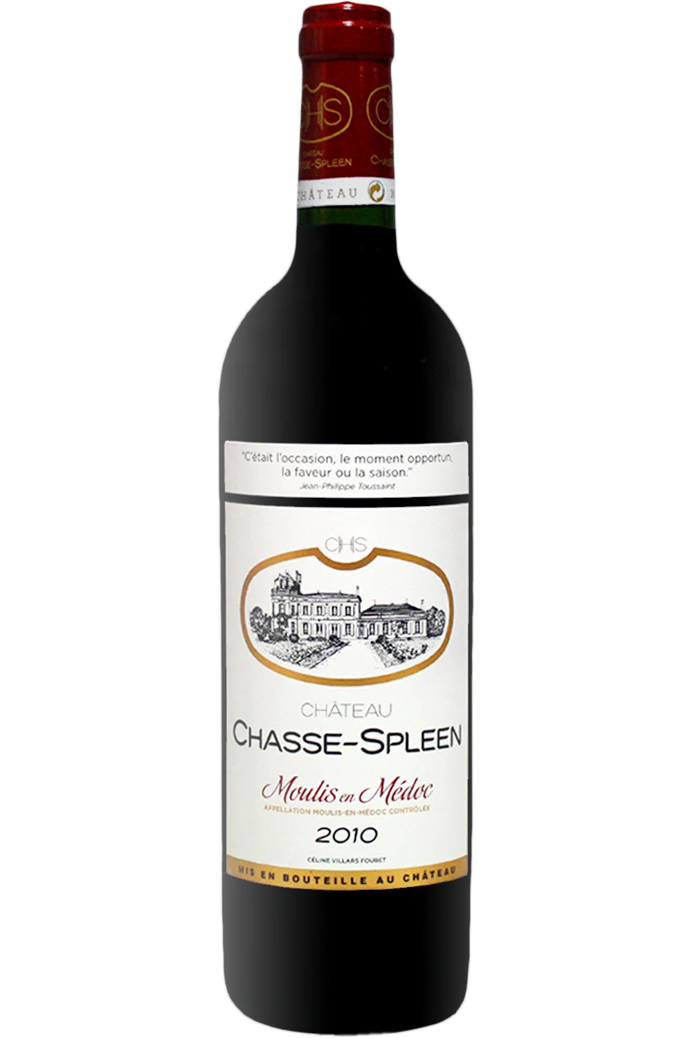 Chateau Chasse Bazo Roja 2010 - Chateau Chasse Spleen