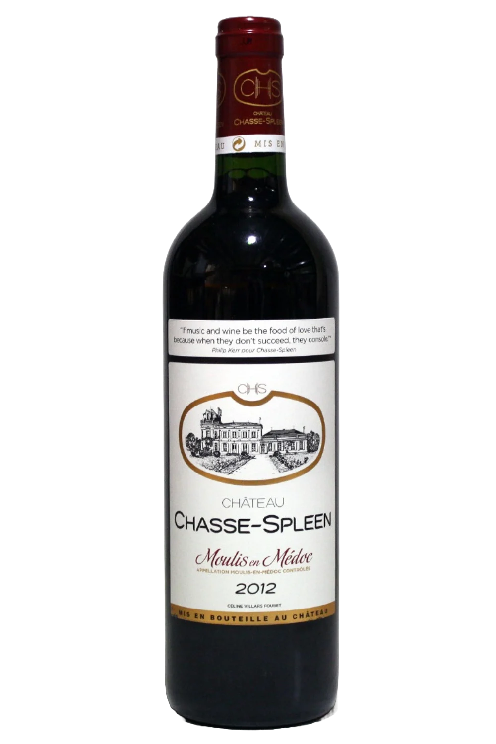 Chateau Chasse Bazo Roja 2012 - Chateau Chasse Spleen