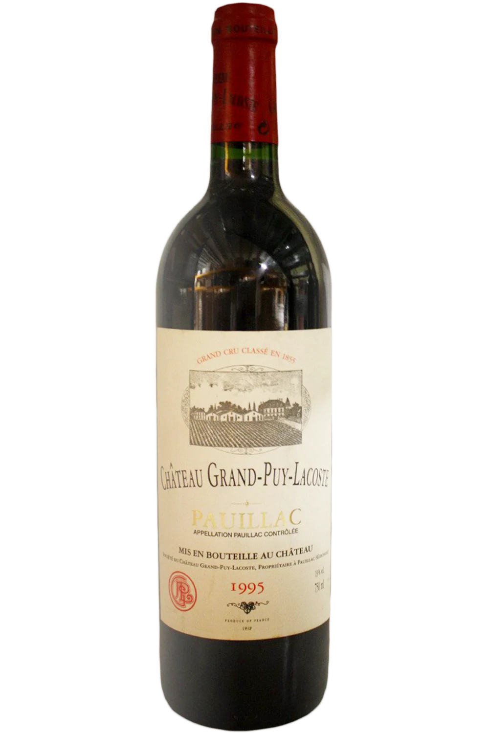 Château Grand Puy Lacoste Rouge 1995 - Chateau Grand Puy Lacoste