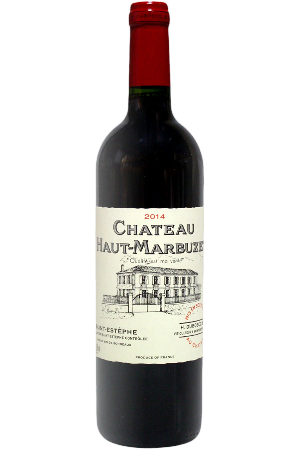 Château Haut Marbuzet Rouge 2014 - Chateau Haut Marbuzet