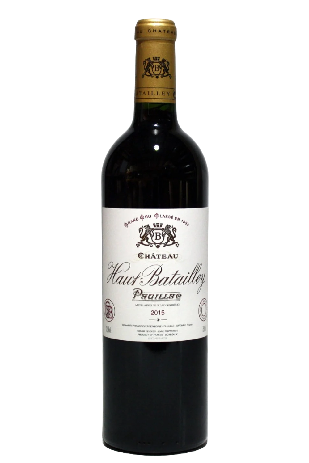 Chateau Haut Batailley Red 2015
