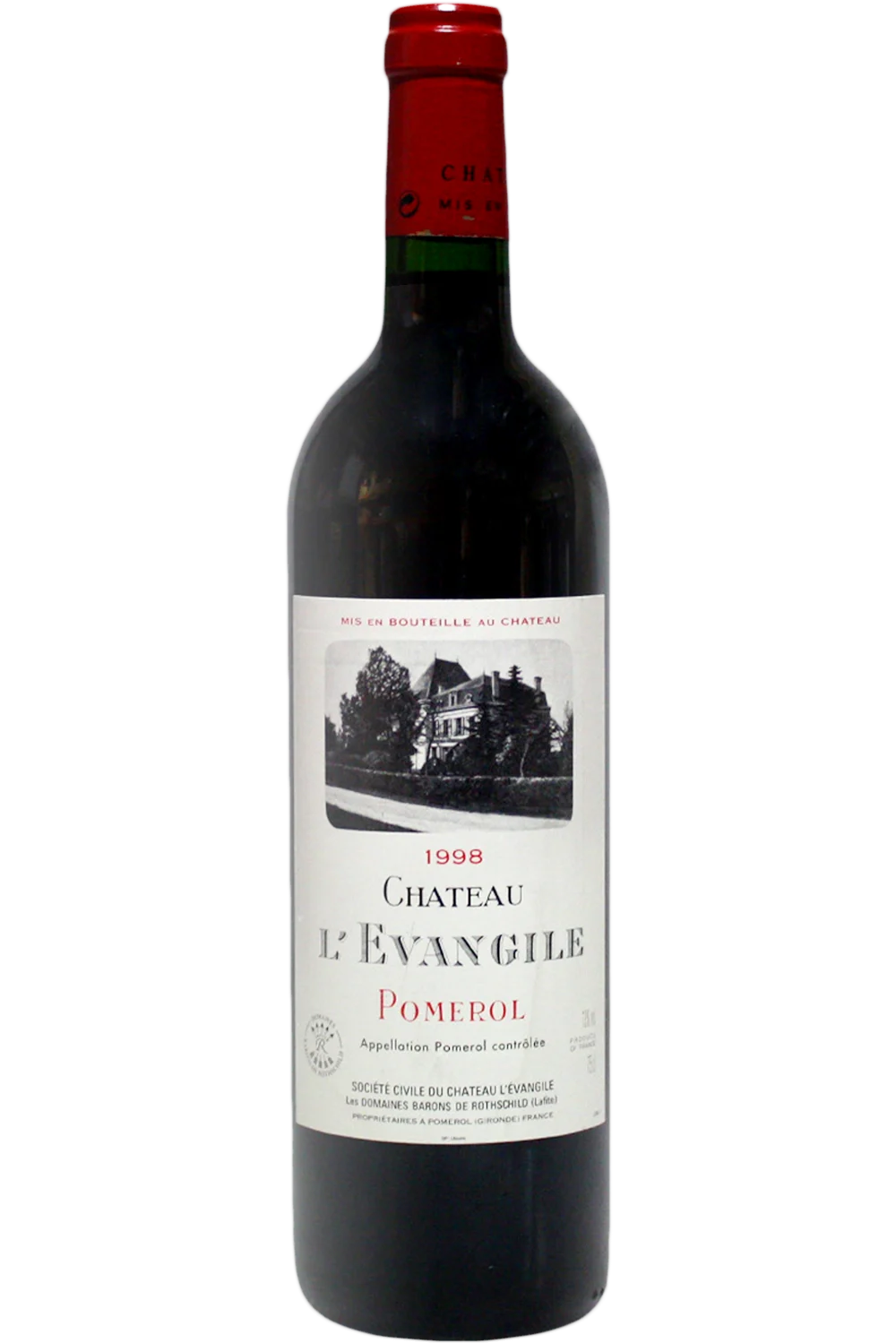 Castillo L'Evangile Roja 1998 - Chateau L'Evangile
