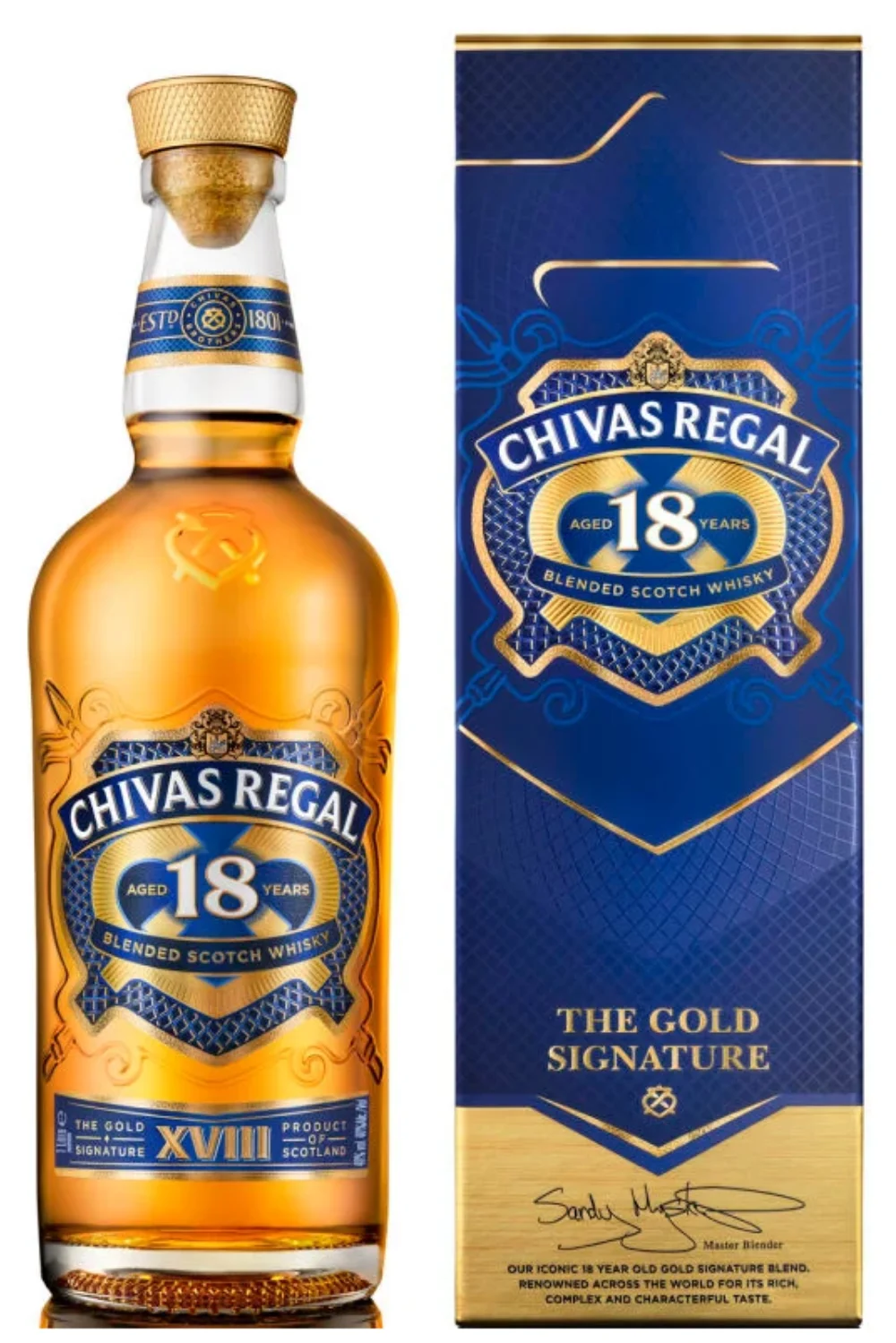 Whisky Chivas Regal 18 Años