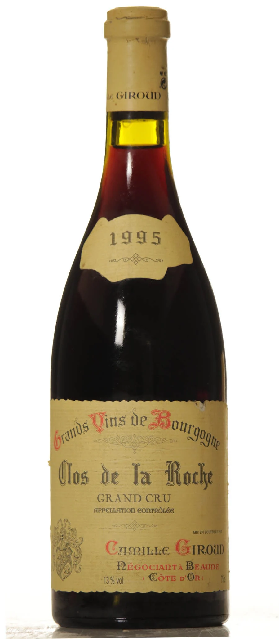 Clos de la Roche 1995 Camille Giroud - Vineut