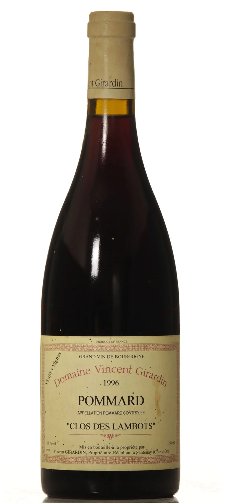 V. Girardin Clos des Lambots 1996 Pommard - Vineut