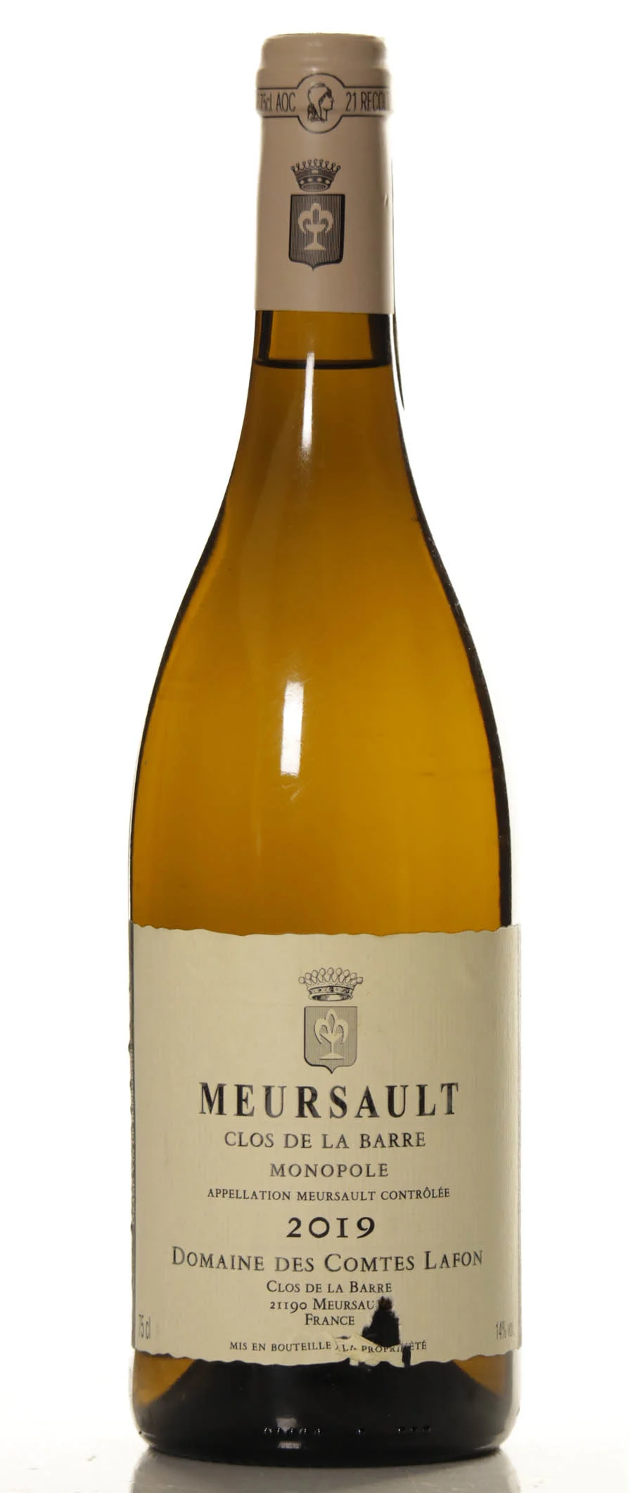 Comte des Lafon Meursault Clos de la Barre 2019 - Vineut