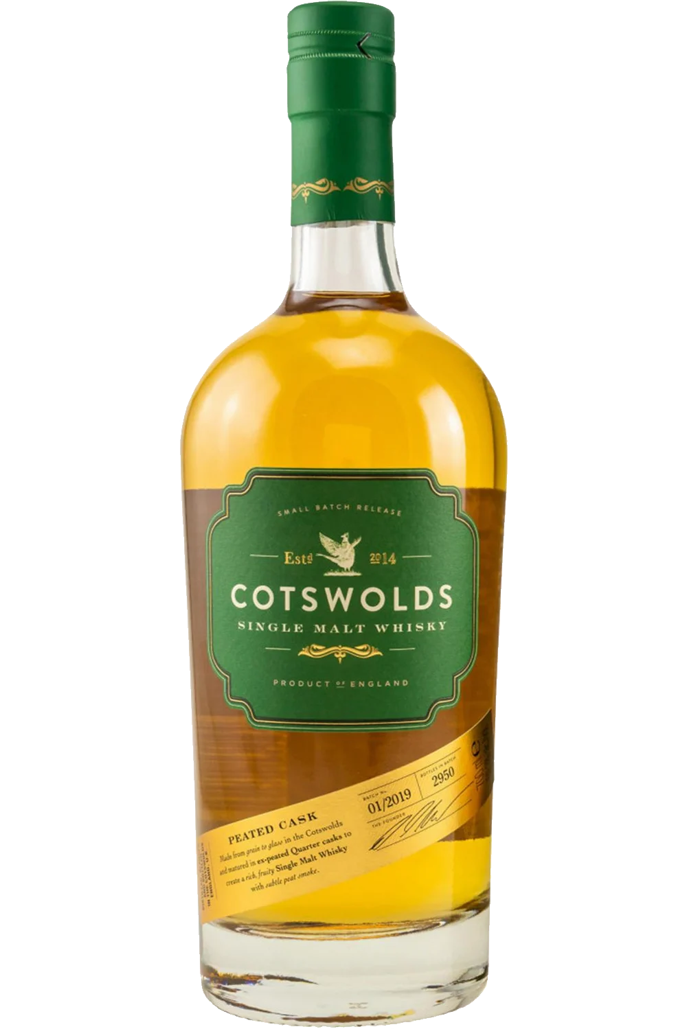 Cotswolds Single Malt Peated Cask - Cotswolds Distillery