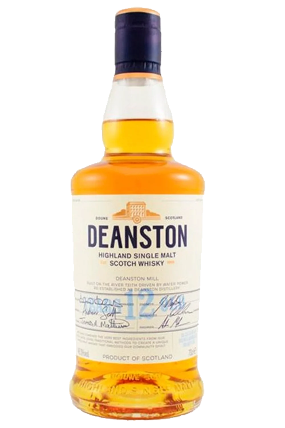 Deanston Single Malt 12 Anos - Deanston Distillery