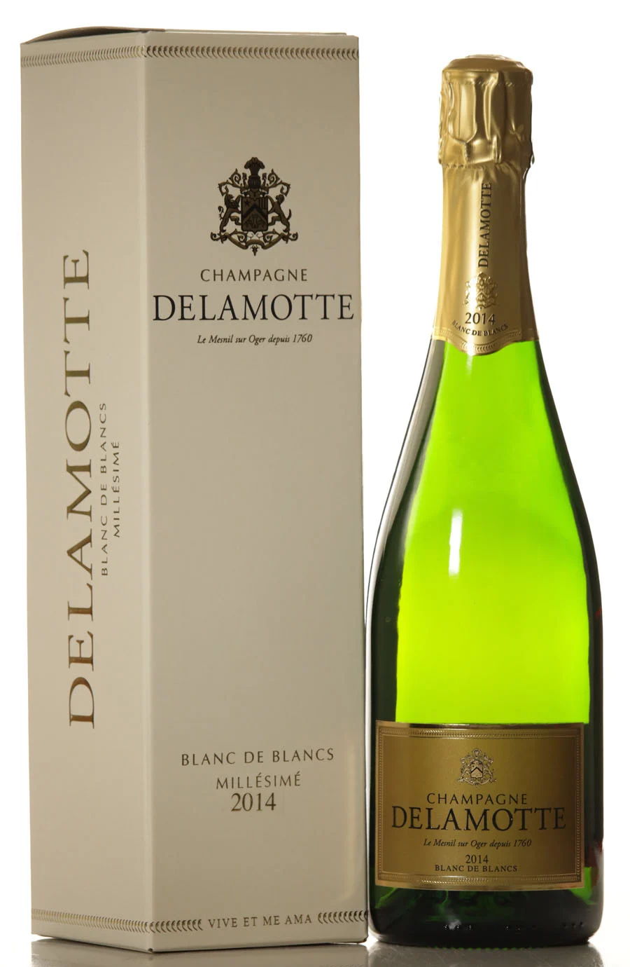 Delamotte Blanc de Blancs Brut 2014 in Giftbox - Vineut