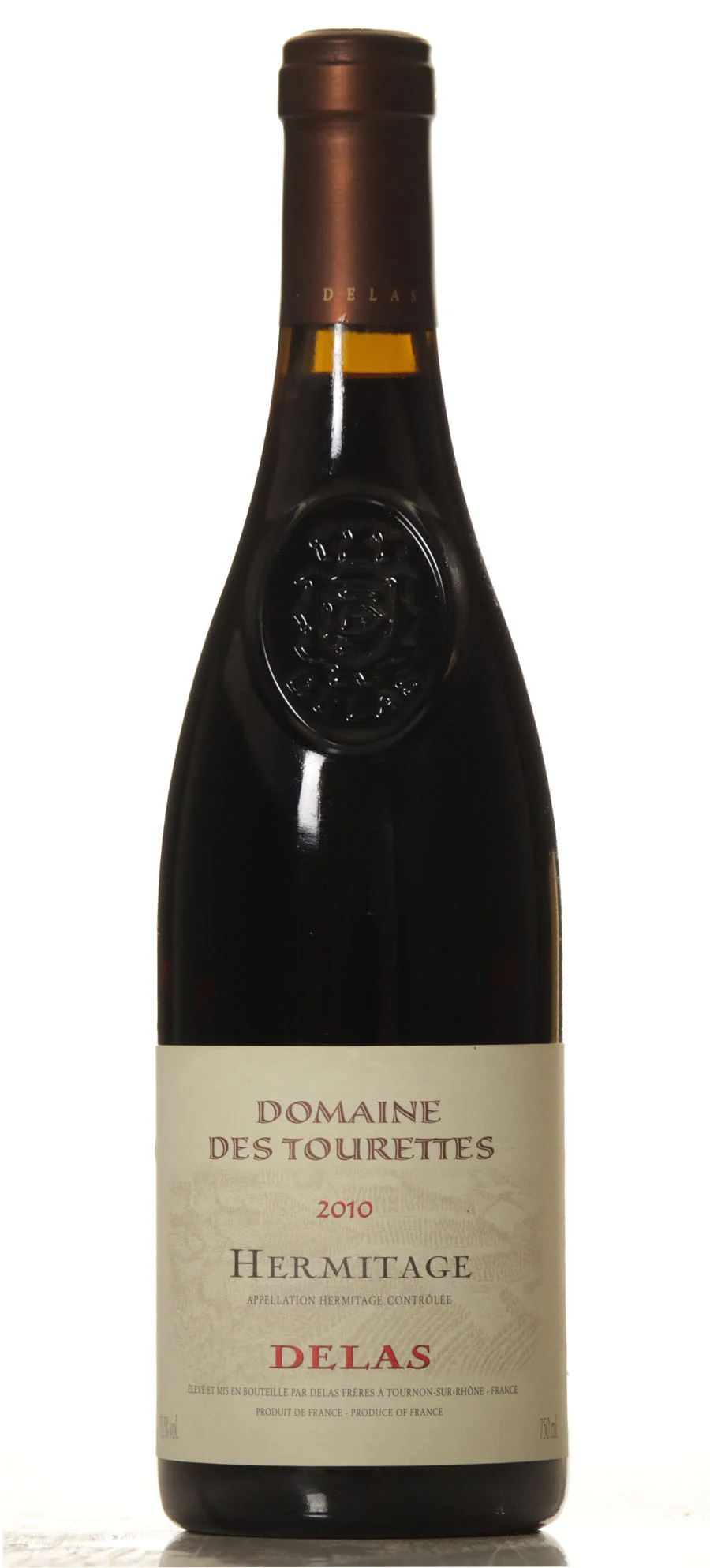 Delas Hermitage Tourettes 2010 rouge - Vineut