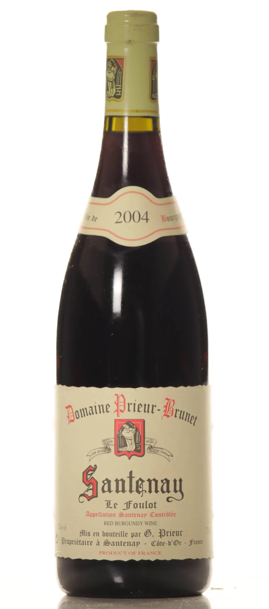 Prieur Brunet Santenay Le Foulot 2004 - Vineut