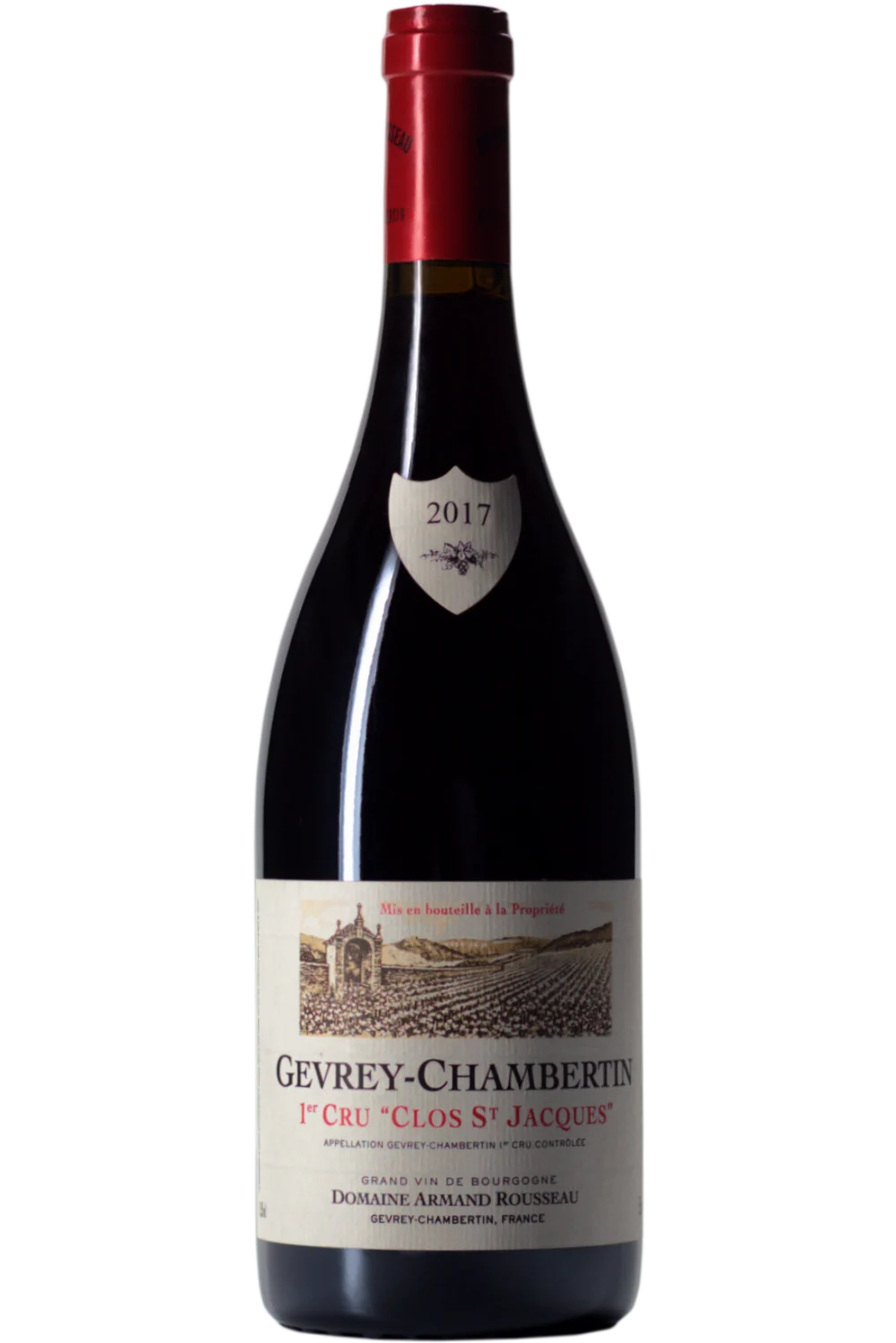 Domaine Armand Rousseau Gevrey-Chambertin 1er Cru Clos St Jacques Rouge 2017