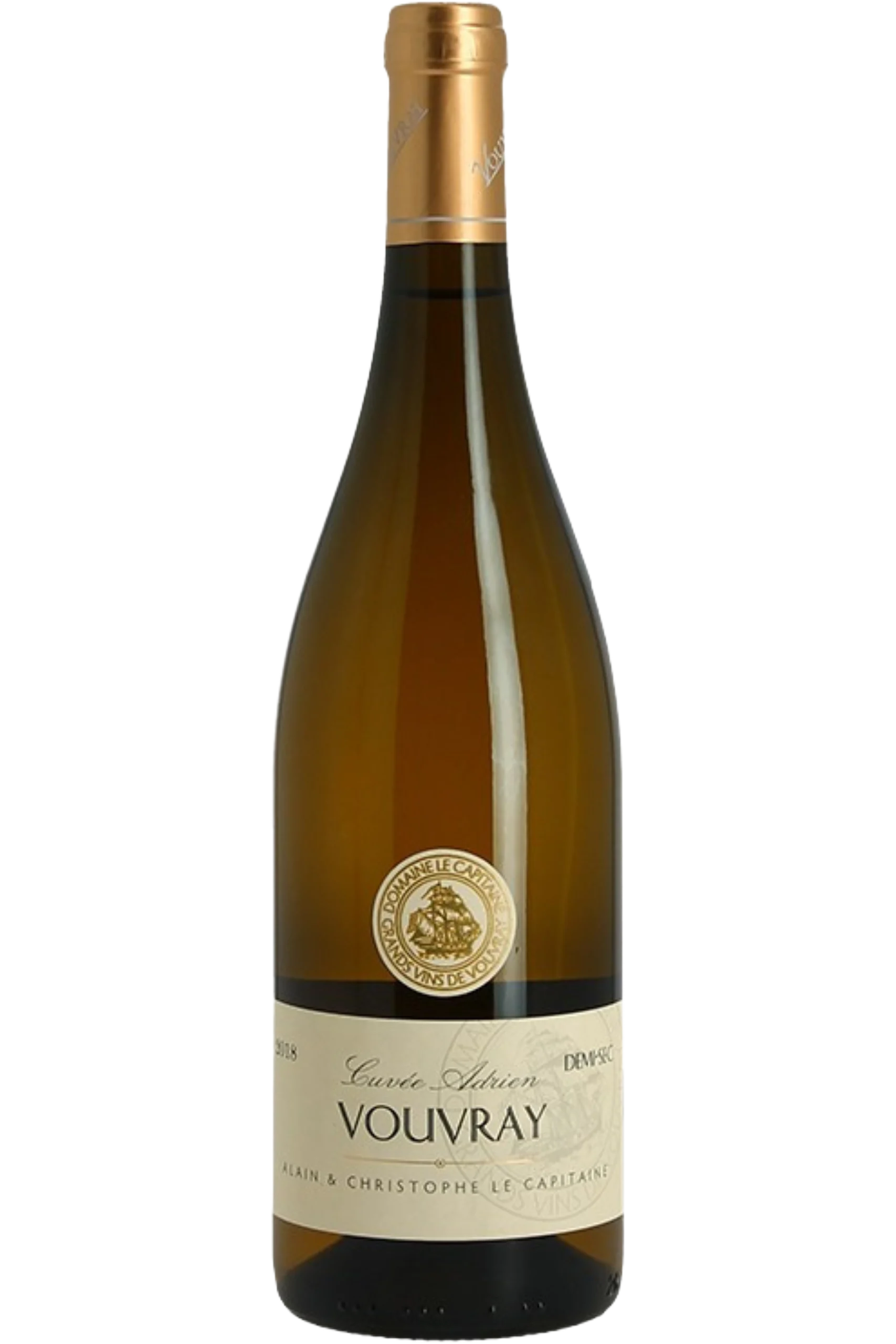 Domaine Le Capitaine - Vouvray Demi Sec Cuvée Adrien 2020