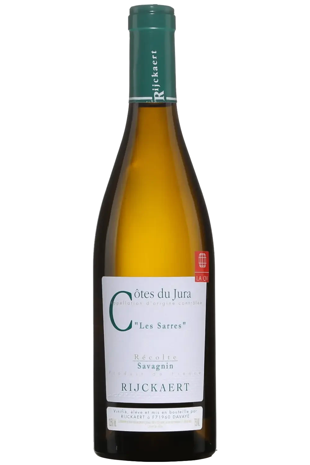Domaine Rijckaert - Côtes du Jura Les Sarres Savagnin 2020