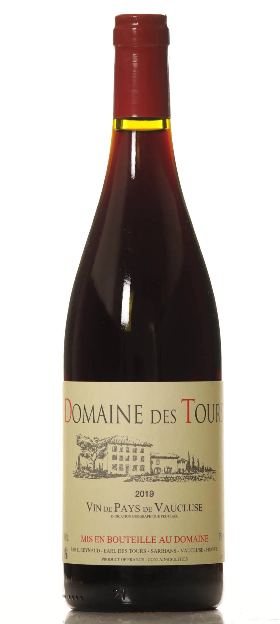 Domaine des Tours Pays de Vaucluse 2019 Rayas - Vineut