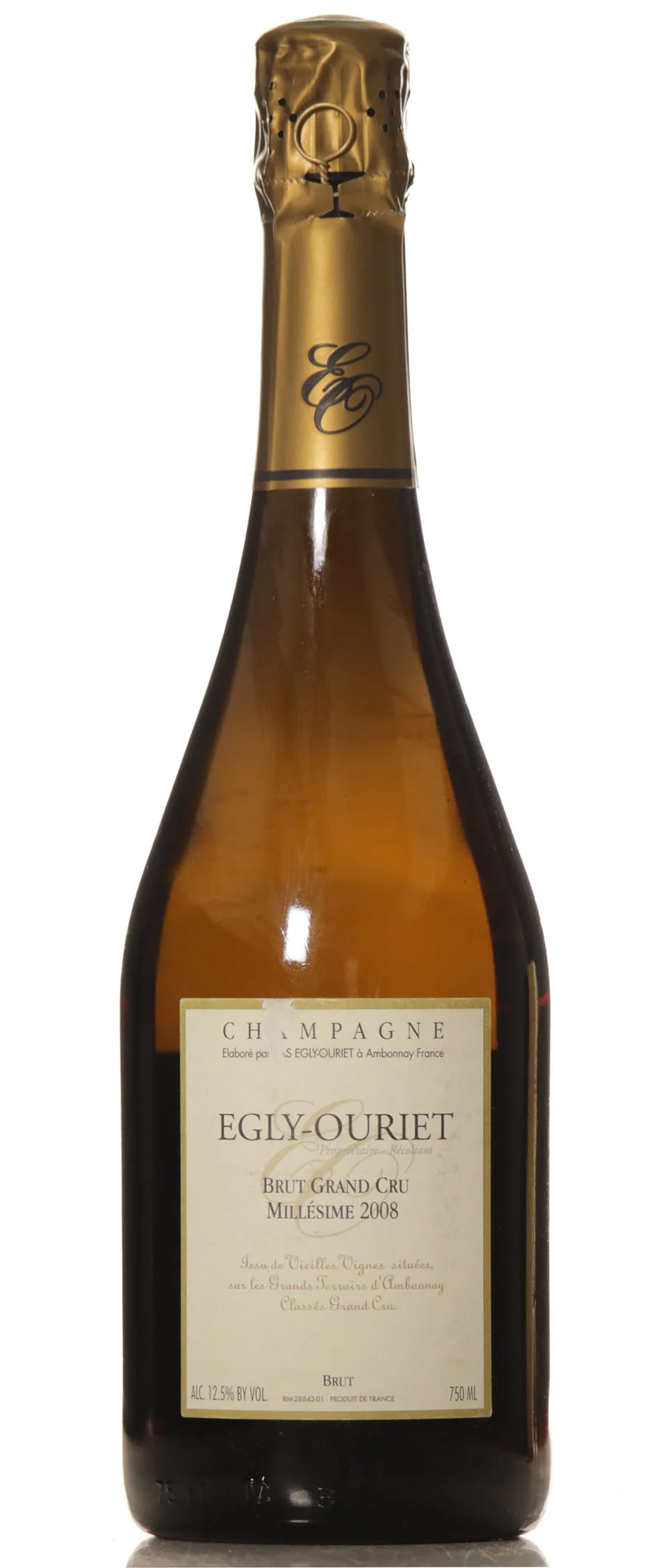 Egly Ouriet Millesime Grande Cru Brut 2008 sdl - Vineut