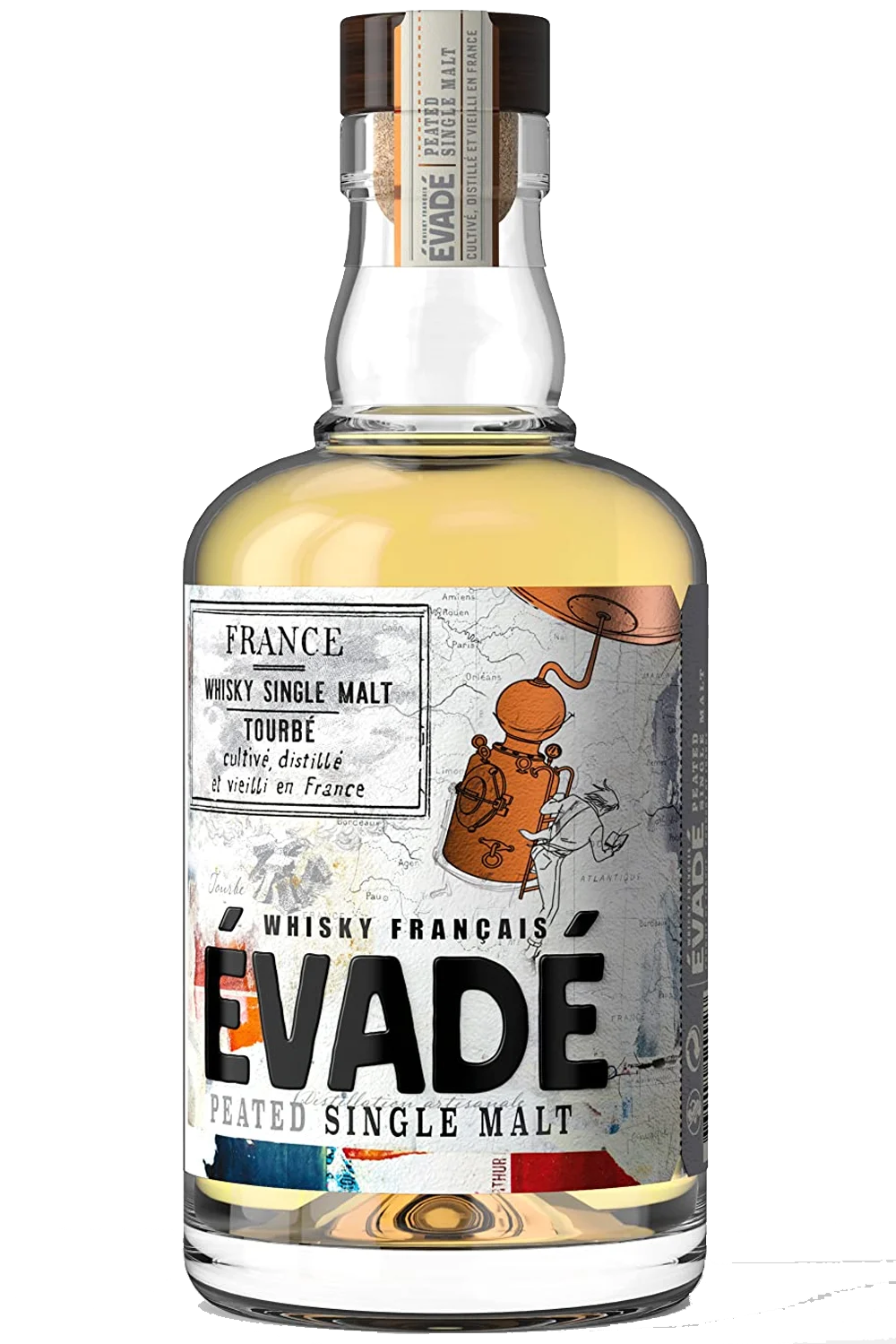 Evadé Single Malt - Distillerie Les Bienheureux