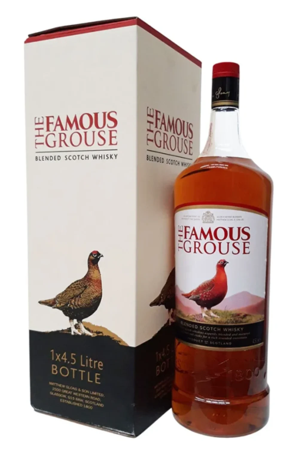 Whisky The Famous Grouse 4,5 Litros - WineVins