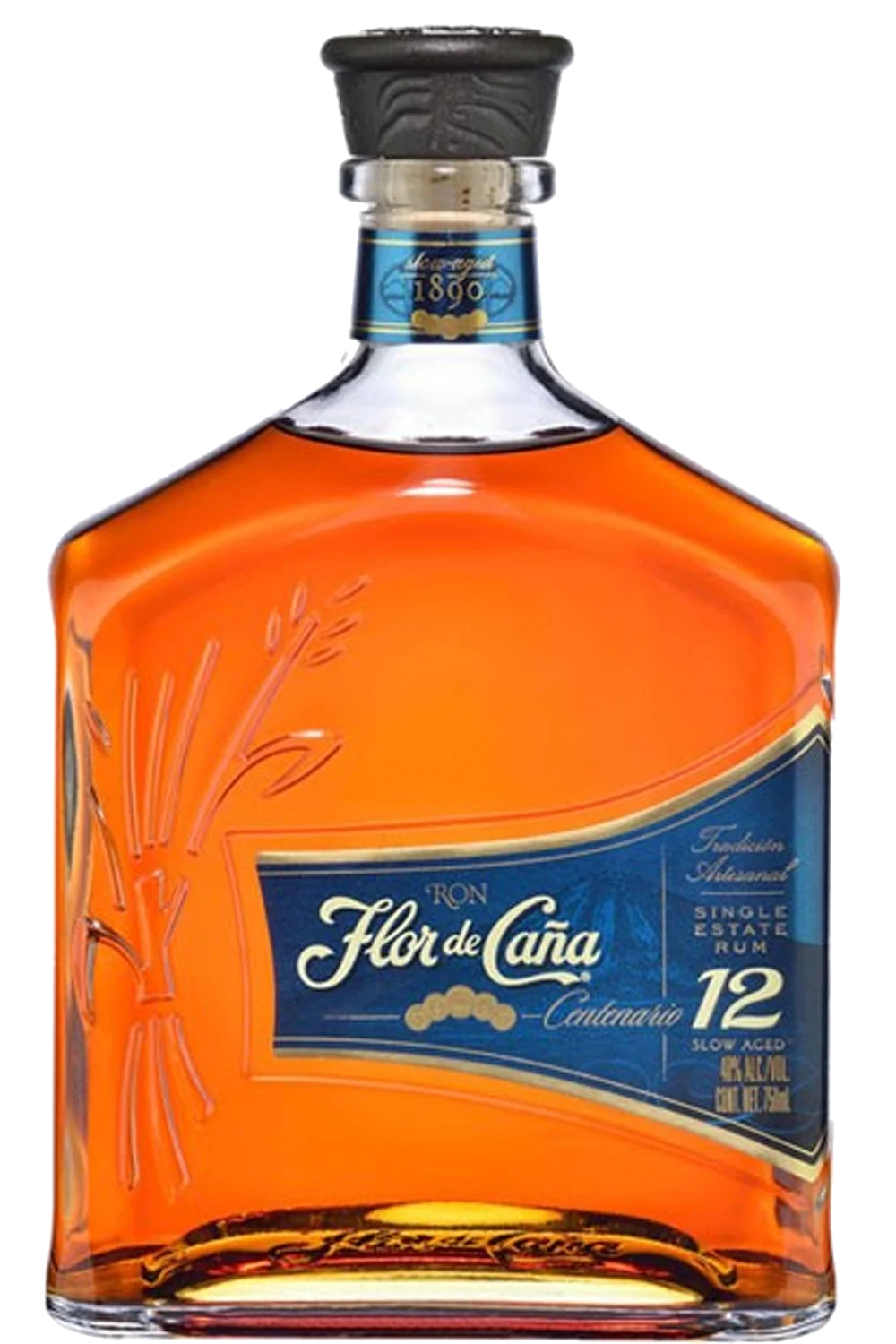 Flor de Caña 12 Años + Copas - Companhia Licorera de Nicaragua