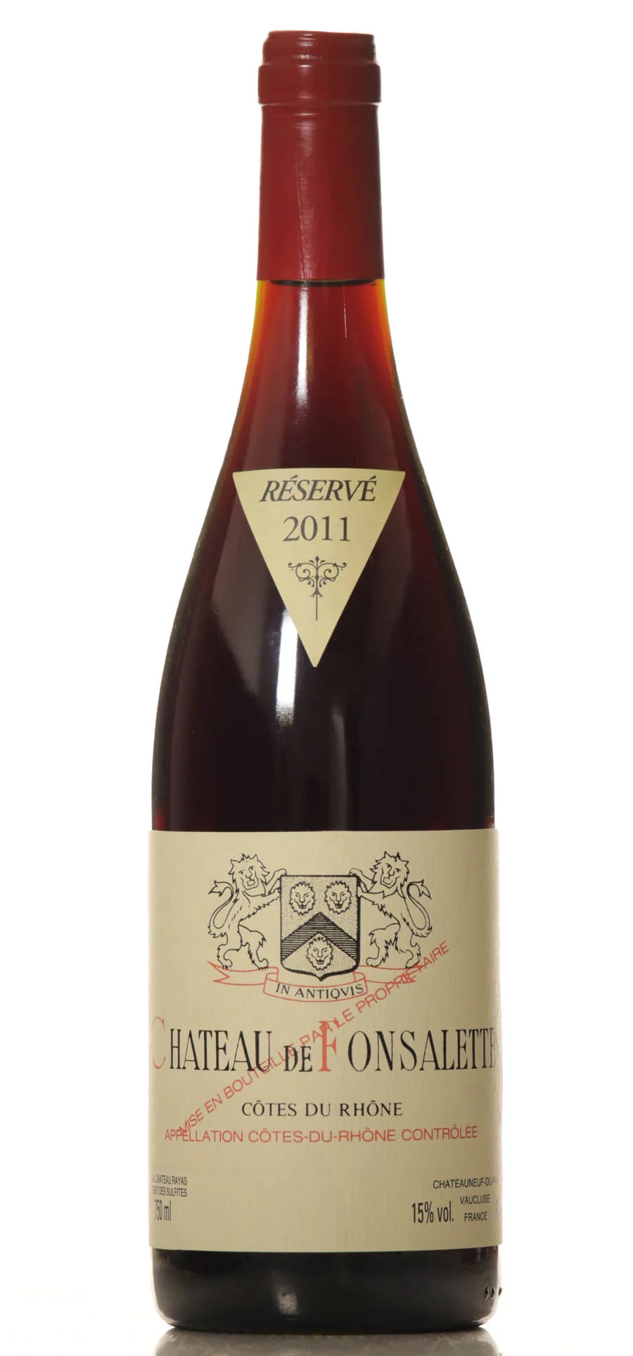 Fonsalette Cotes du Rhone Reserve 2011 Rayas - Vineut