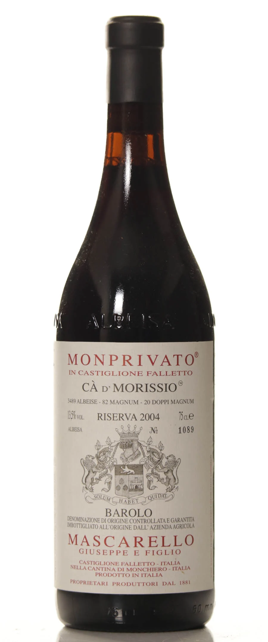 Giuseppe Mascarello Ca d’Morissio 2004 - Vineut