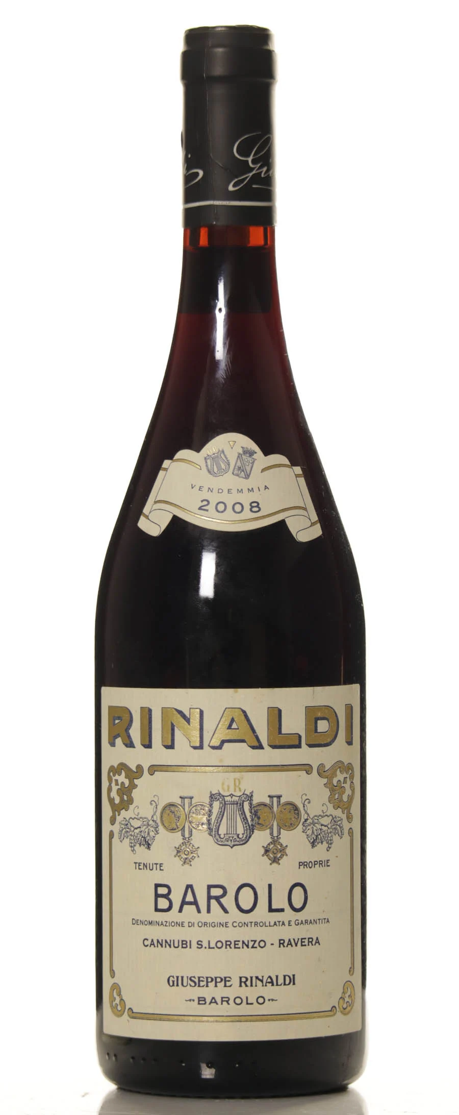 Giuseppe Rinaldi Cannubi San Lorenzo Ravera 2008 - Vineut