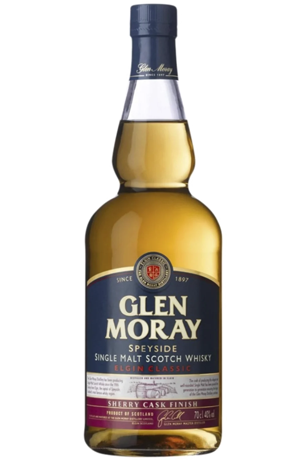 Glen Moray Sherry Cask Finish - Glen Moray Distillery