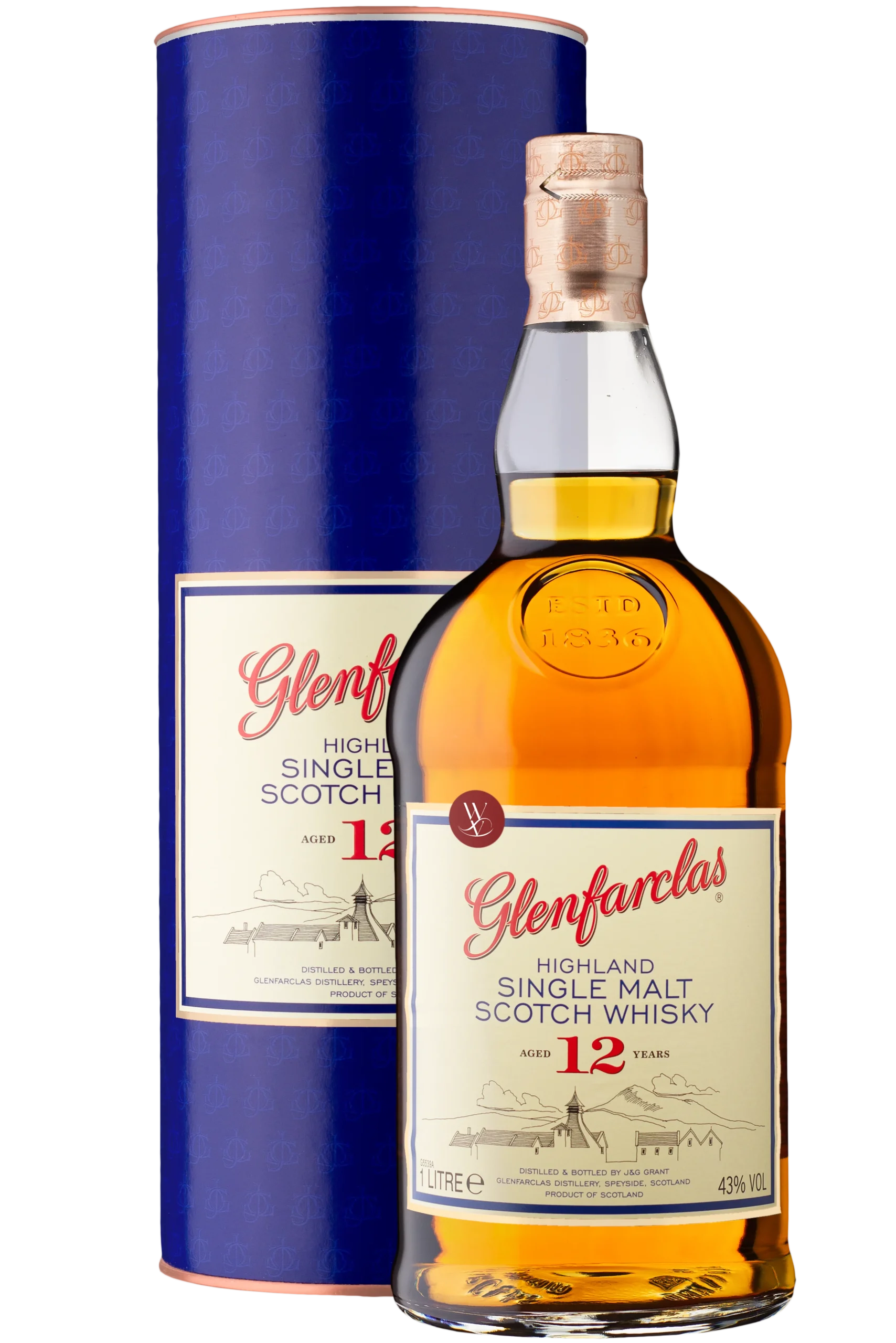 Glenfarclas 12 Jahre 1L - Glenfarclas Distillery