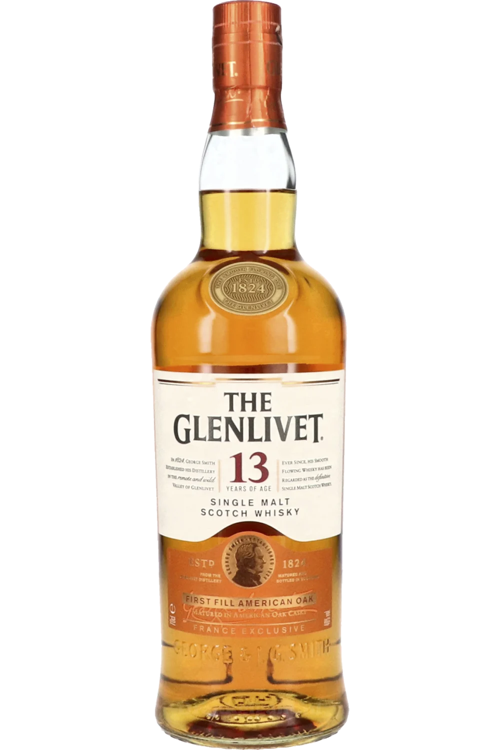 Glenlivet First Fill American Oak 13 Anos - The Glenlivet Distillery