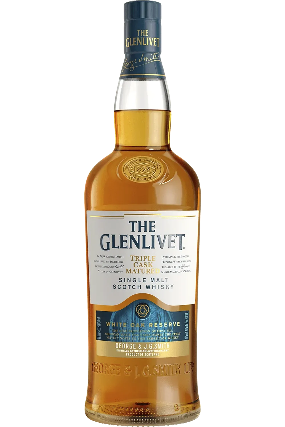 Glenlivet Triple Cask White Oak Reserve 1L - The Glenlivet Distillery