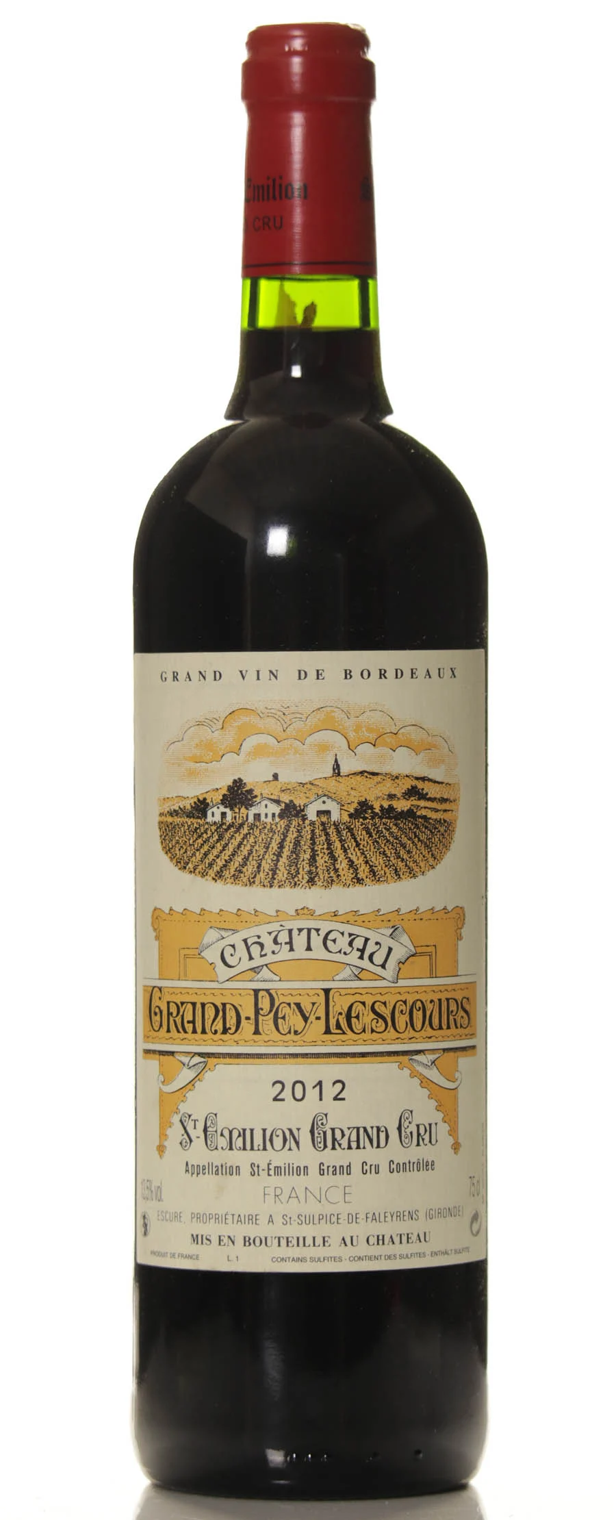 Grand Pey Lescours 2012 - Vineut
