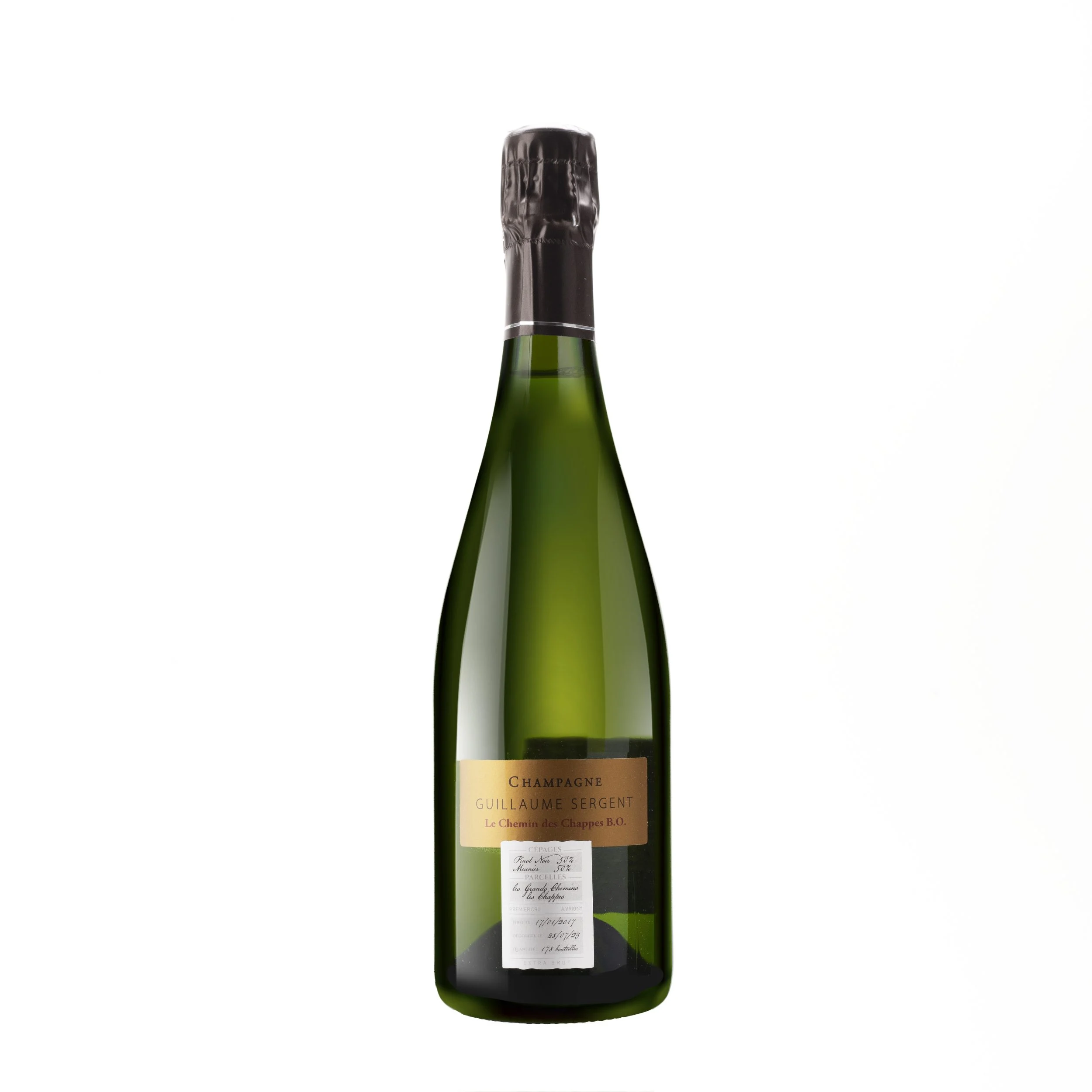 Guillaume Sergent Le Chemin des Chappes B.O. Premier Cru Extra Brut