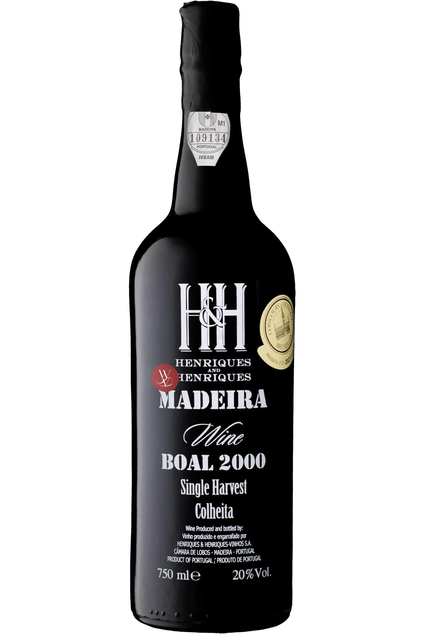 Henriques & Henriques Madère Boal Récolte Unique 2000