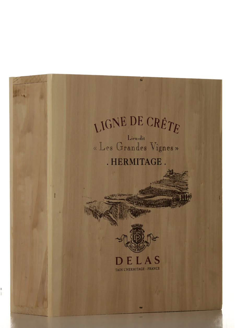 Delas Hermitage Lieu dit Ligne de Crete 2019 Case of 3 btl. - Vineut