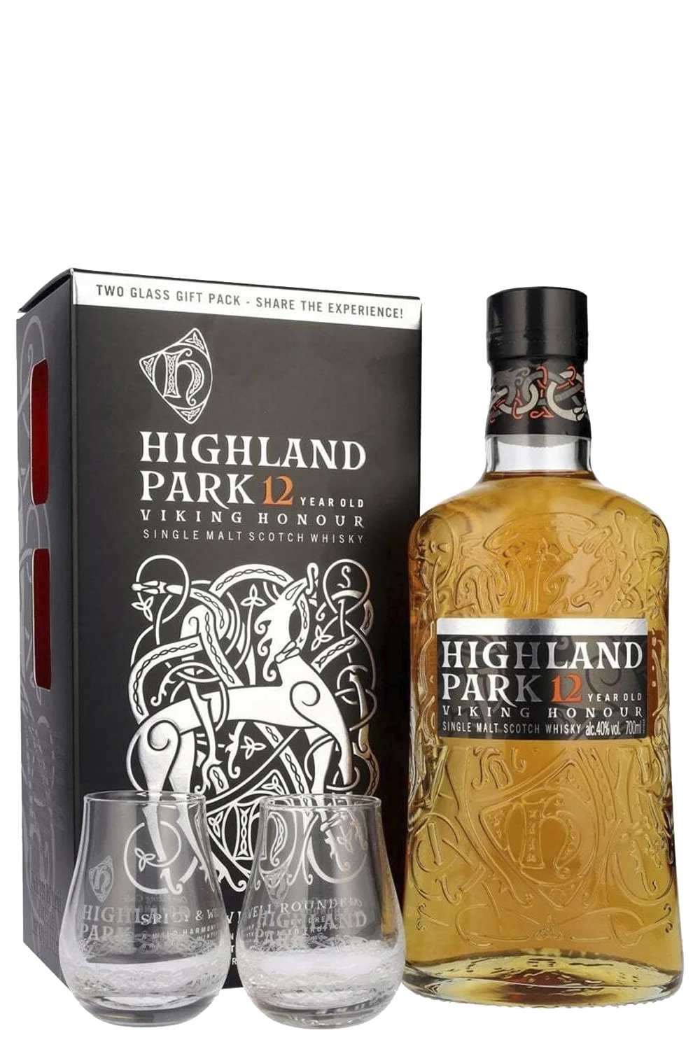 Highland Park Viking Honour 12 Anos + 2 Copos - Highland Park Distillery