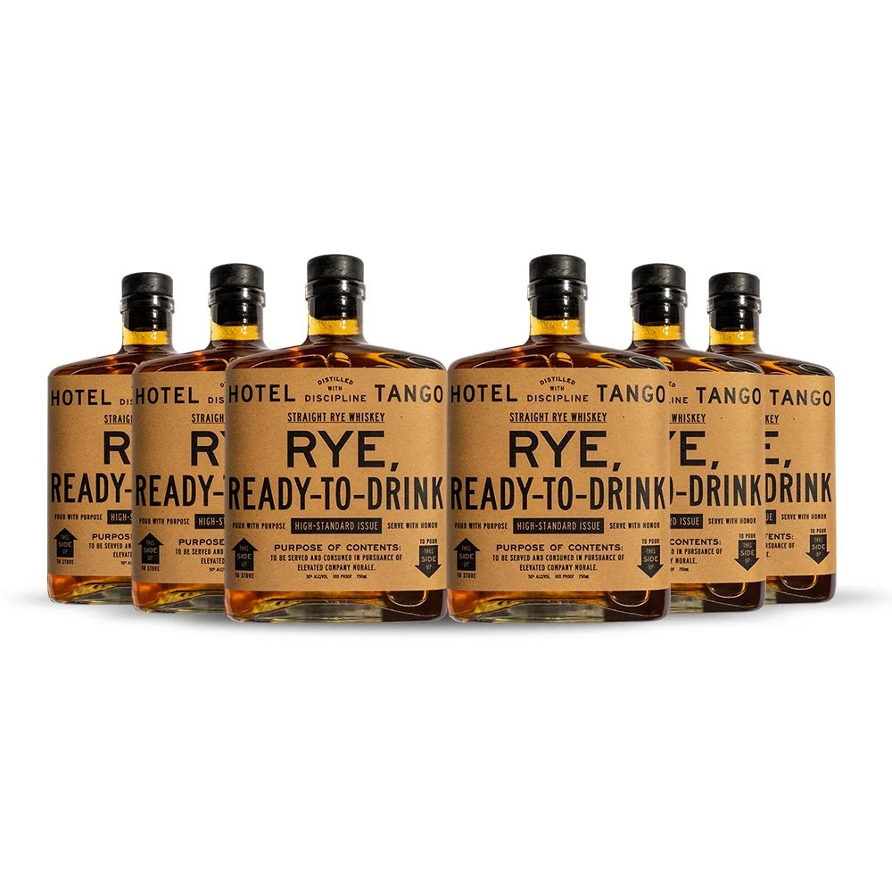 Hotel Tango American Straight Rye Whiskey (6) Bottle Bundle