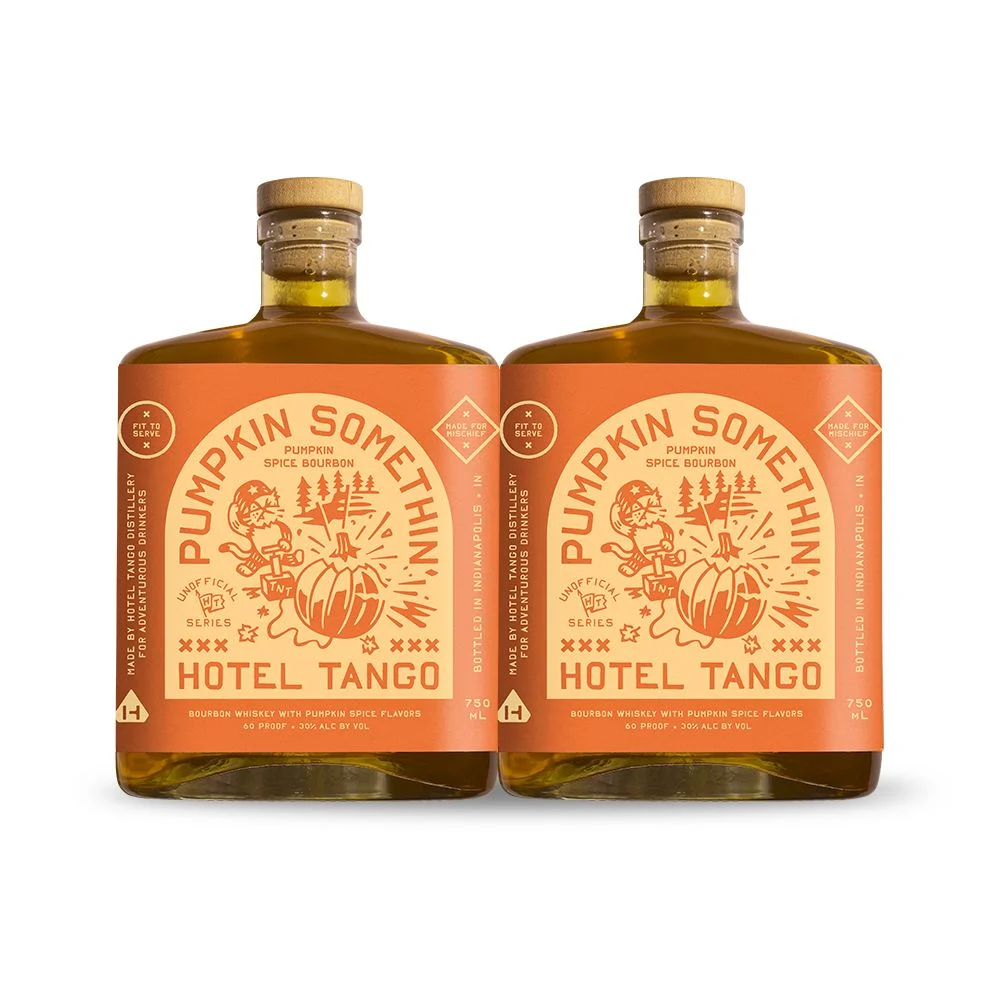 Hotel Tango | Pumpkin Somethin' Spiced Bourbon Whiskey (2) Bottle Bundle