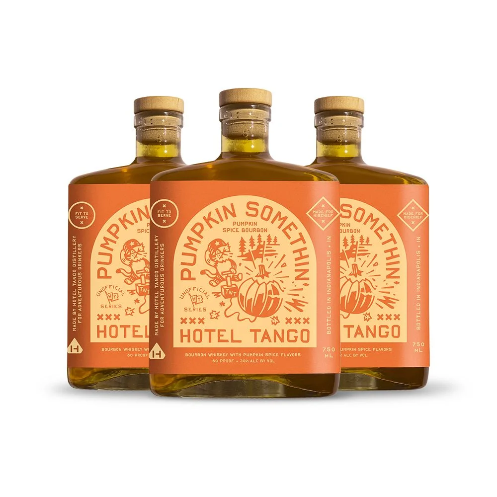 Hotel Tango | Pumpkin Somethin' Spiced Bourbon Whiskey (3) Bottle Bundle