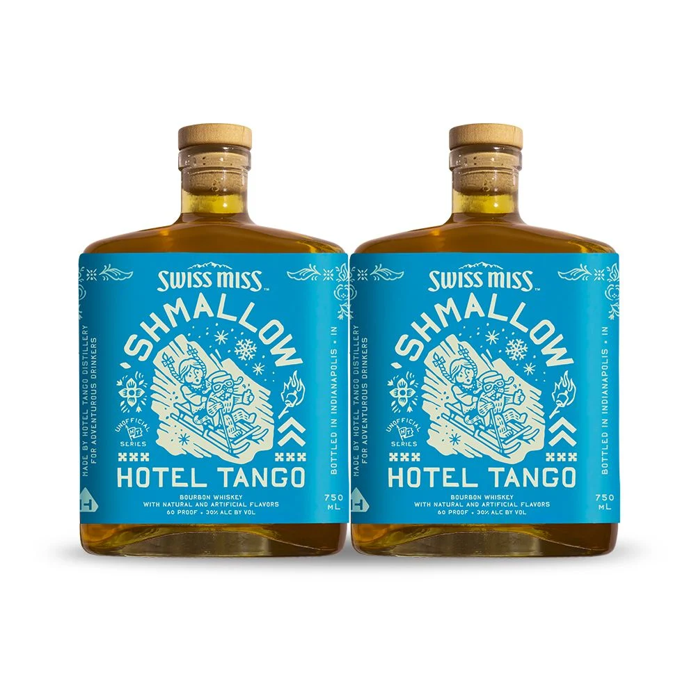 Hotel Tango | Swiss Miss 'Shmallow Bourbon Whiskey | Limited Edition (2) Bottle Bundle