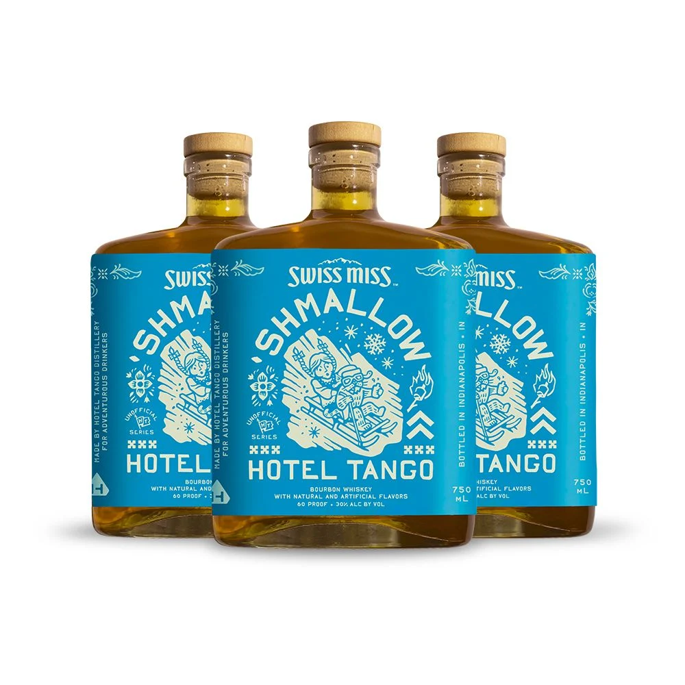 Hotel Tango | Swiss Miss 'Shmallow Bourbon Whiskey | Limited Edition (3) Bottle Bundle
