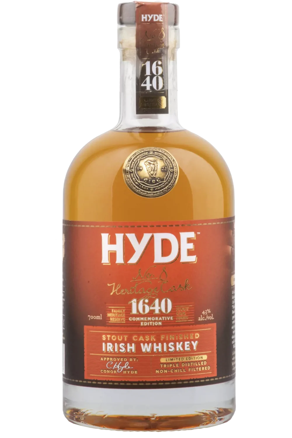 Hyde nº 8 Stout Cask Finish - Hyde Irish Whiskey